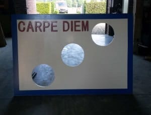 Doelschieten hout is te huur bij Carpe Diem Events & Verhuur uit Sittard, Limburg.