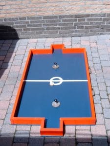 Tafelhockey houten versie te huur bij Carpe Diem Events & Verhuur uit Sittard