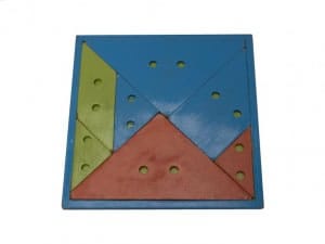 Tangram puzzel is te huur bij Carpe Diem Events & Verhuur uit Sittard, Limburg.
