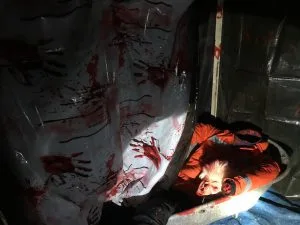 Lijk in badkuip is te huur bij Carpe Diem Events & Verhuur uit Limburg.