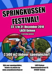 Springkussen Festival in Laco Geleen door Carpe Diem Events & Verhuur
