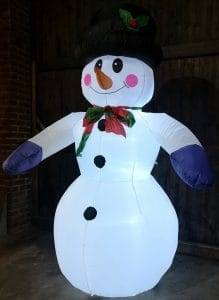 Sneeuwpop Opblaasbaar is te huur bij Carpe Diem Events & Verhuur uit Sittard, Limburg.