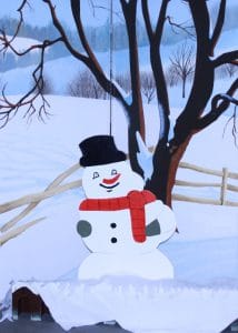 Sneeuwpop Hout met Kerstbomen is te huur bij Carpe Diem Events & Verhuur uit Sittard, Limburg.