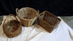 Decoratie Rieten Manden is te huur bij Carpe Diem Events & Verhuur uit Sittard, Limburg.