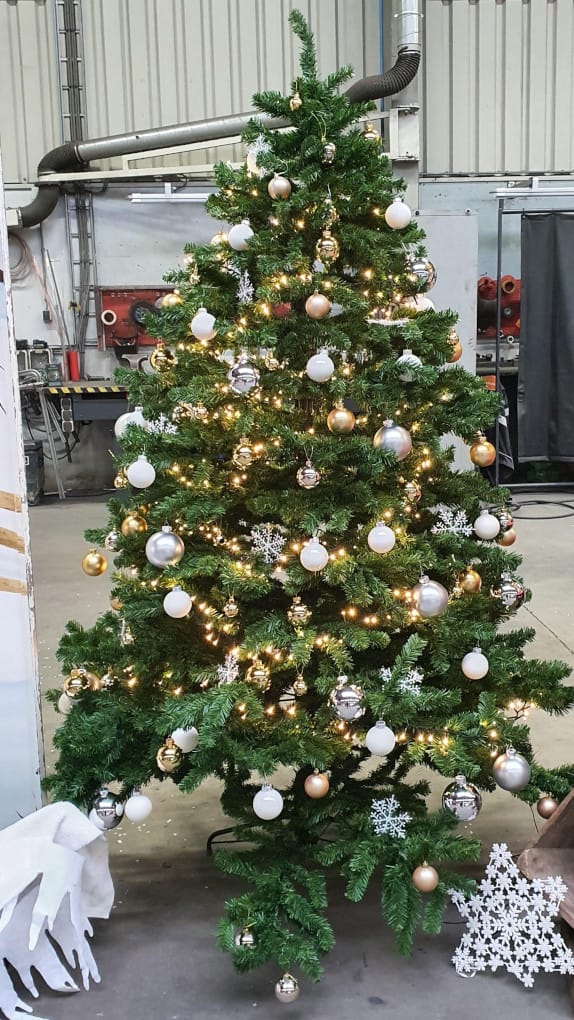 Kerstbomen met of zonder versiering Carpe Diem Events