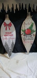 Decoratie Houten Kerstpegel is te huur bij Carpe Diem Events & Verhuur uit Sittard, Limburg.