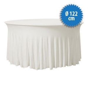 Ronde Tafel Rok is te huur bij Carpe Diem Events & Verhuur uit Sittard, Limburg.