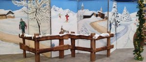 Houten hekjes als decor te huur bij Carpe Diem Events & Verhuur uit Sittard, Limburg.