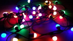 Lampenslinger 20 lamp kleur LED is te huur bij Carpe Diem Events & Verhuur uit Sittard, Limburg.