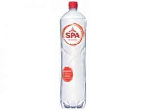 Spa Rood 1 Liter is te huur bij Carpe Diem Events & Verhuur uit Sittard, Limburg.