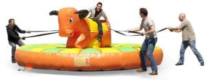 Trekrodeo stier is te huur bij Carpe Diem Events & Verhuur uit Sittard, Limburg.