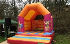Springkussen Circus Time is te huur bij Carpe Diem Events & Verhuur uit Sittard, Limburg.