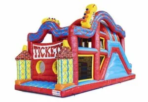 Springkussen Rollercoaster 9mtr. huren bij Carpe Diem Verhuur uit Sittard, Limburg.