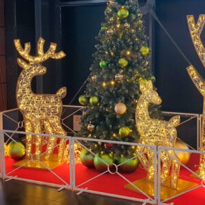 Verlicht rendier Woodford 1.80m