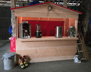 Après Ski Hutje voor warme chocomel of Glühwein huren bij Carpe Diem Events & Verhuur