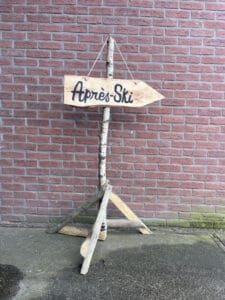 Wegwijzer Après Ski huren bij Carpe Diem Events & Verhuur