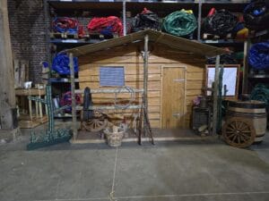 Western decor 3D huisje te huur bij Carpe Diem Events & Verhuur