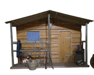 Western decor 3D huisje te huur bij Carpe Diem Events & Verhuur