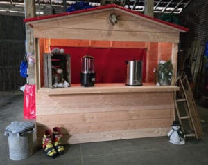 Après ski bar hut huren voor winterfeest of bedrijfsfeest