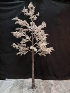 Winterboom met verlichting huren voor sfeervolle winter decoratie