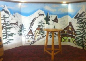 Decorwand Tirol huren bij Carpe Diem Events & Verhuur.