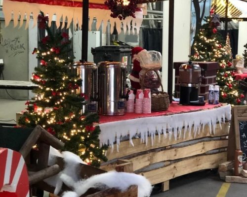 Kerst Koffie Kraampje