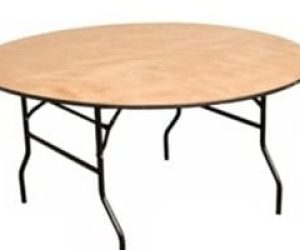 Ronde Tafel 1.20m Ronde Tafel 1.20m is te huur bij Carpe Diem Events & Verhuur uit Sittard, Limburg.